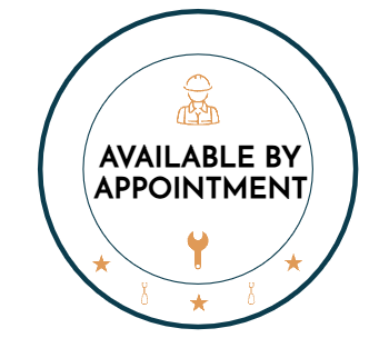 Available By Appointment Badge