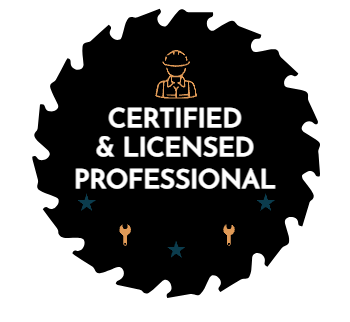 Certified and Licensed Professionals Badge